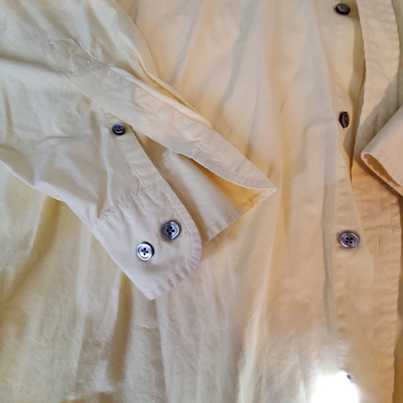 Gap Men's Shirt. Yellow. XL. Minimal flaws. 100% Cotton - Picture 11 of 12